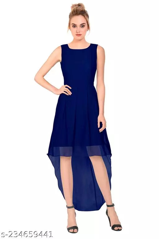 Womens Georgette Western Dress