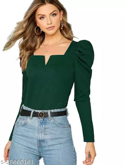 Women's Causal Long Sleeves Top For Women/Girls
