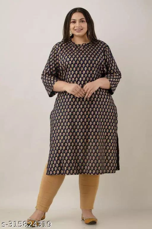 Stylish and Comfortable Plus-Size Kurti for Women
