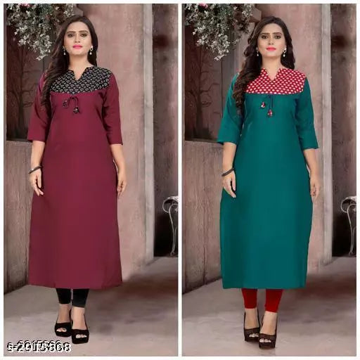 Women's Printed Cotton Kurti