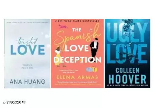 Love Combo 3 Books : Twisted Love + The Spanish Love Deception + Ugly Love  (Paperback  Hazelwood Ali  Hoover Colleen  Ana Huang)