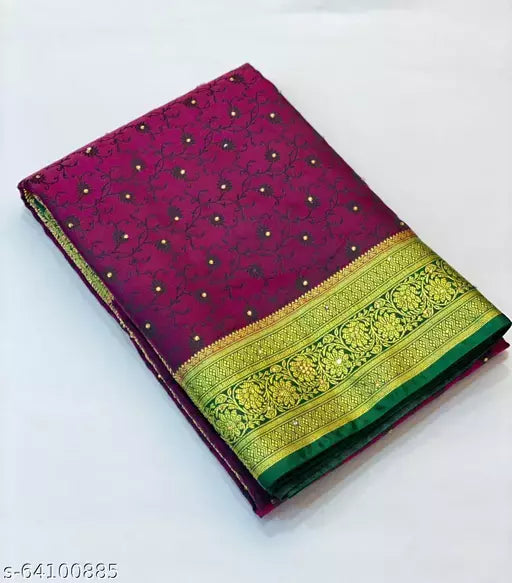 Banarasi Satin Tanchui Saree