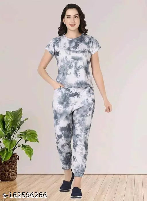 Stylish Glamorous Women Top & Bottom Sets