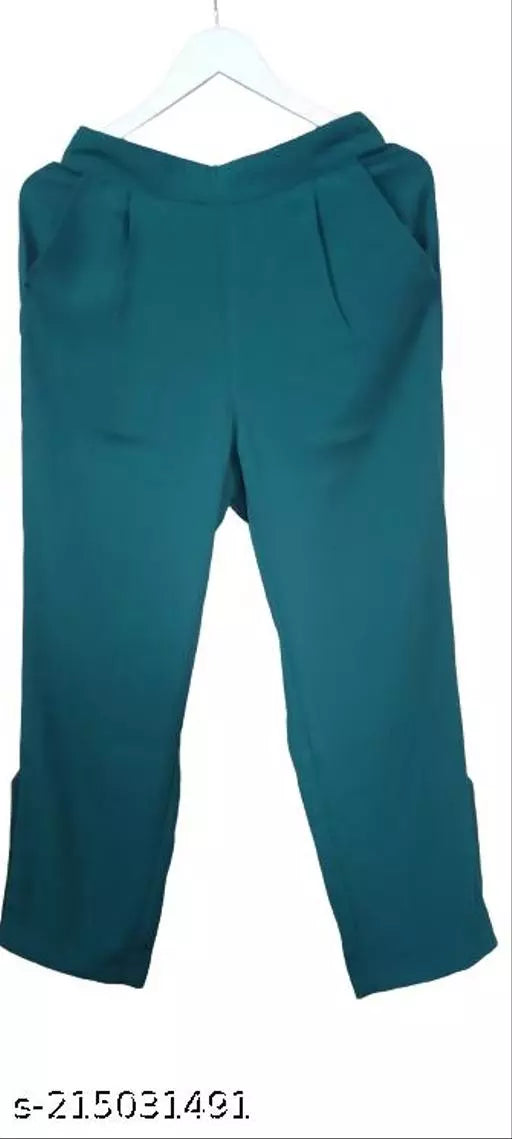 Pretty Graceful Women Women Trousers