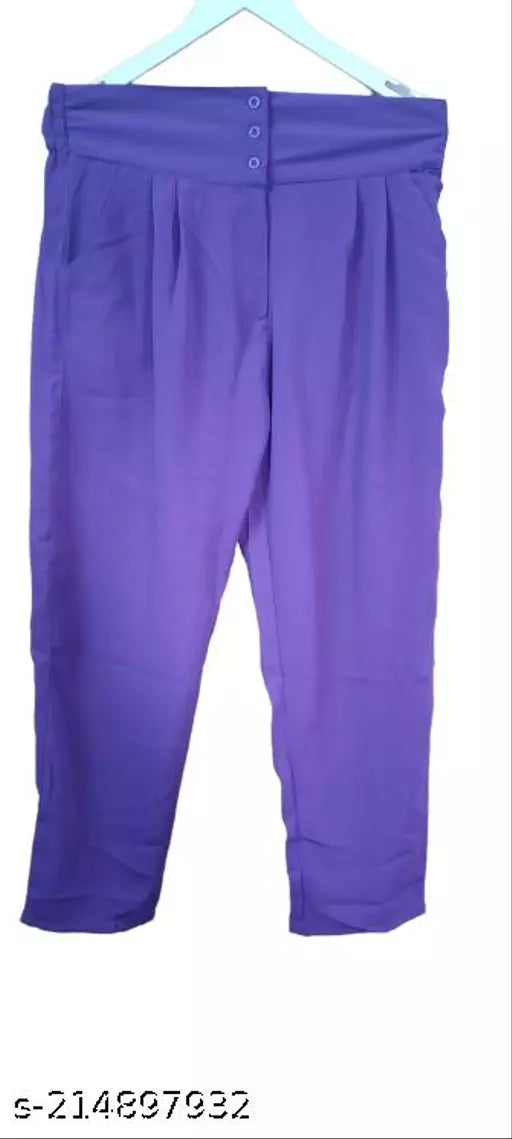 Comfy Glamorous Women Women Trousers