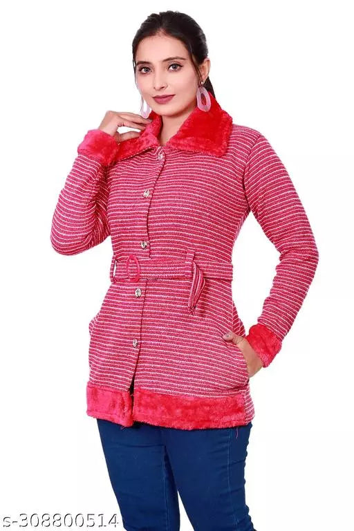 Belt fur coat rani
