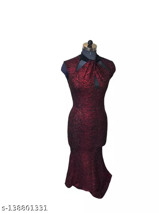 Women Ladies Gown Dress Evening Party Maxi Long