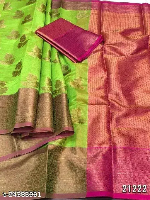COTTON SILK BOOTA SAREE