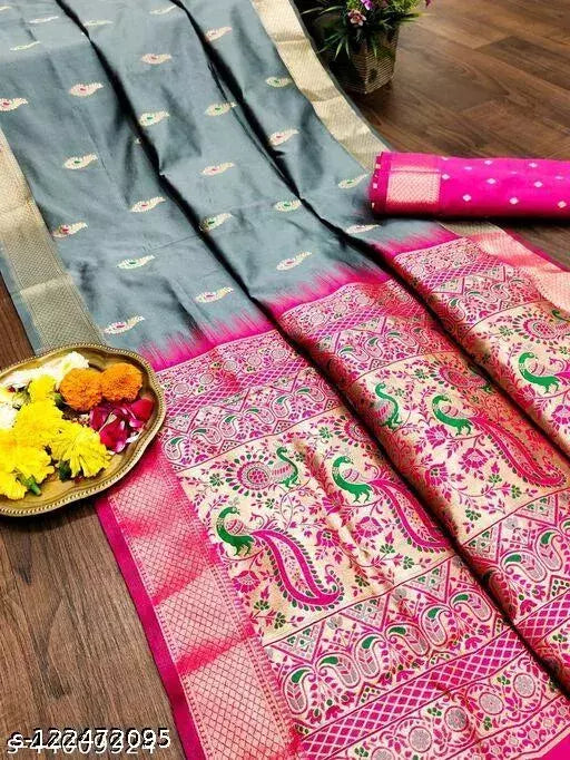 BAARASI SILK SAREE BY VAIDIK ETHNIC