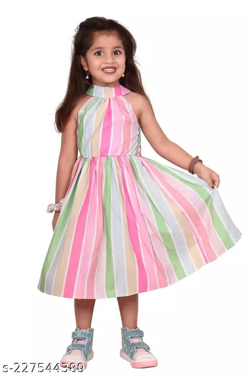 Toddler Girls Belted Dress