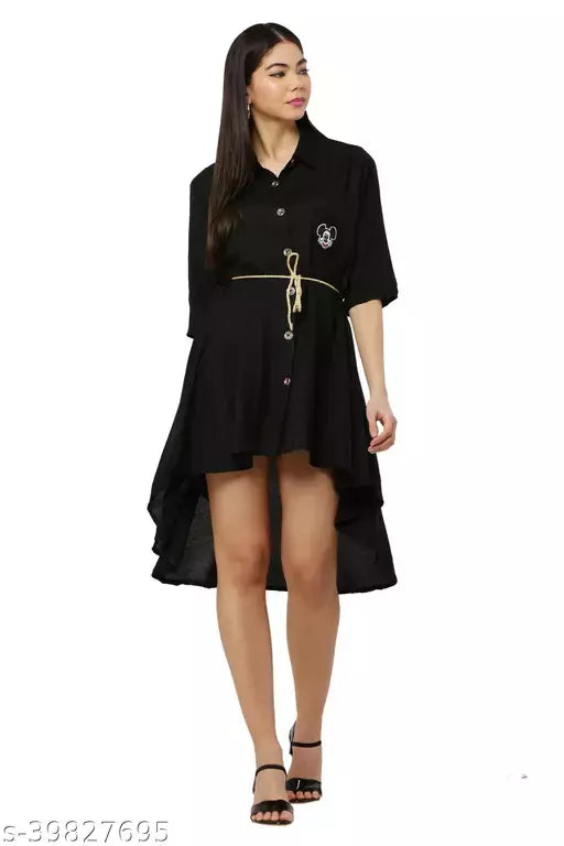 RihanFab Women Dress | Mid Legth Dress