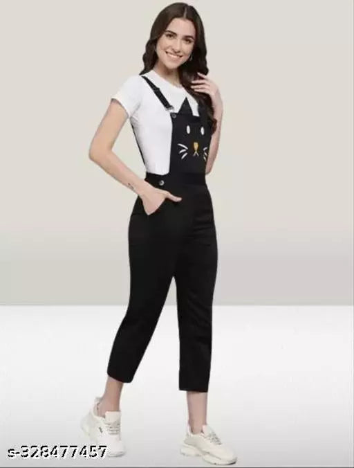 kitti Dungree_Dress_Black