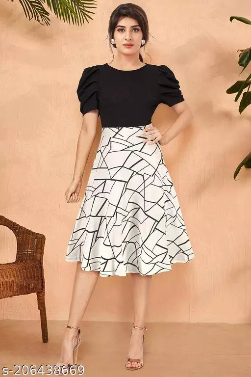 Women"s Printed Dress