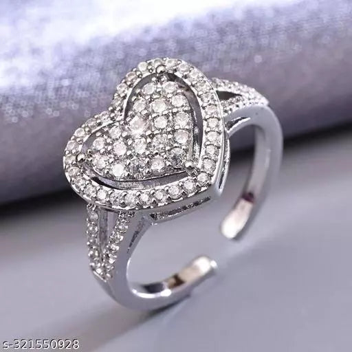 Chic Elegance: Adjustable Artificial Rings Collection for Women & Girls - Affordable Luxury in Every Design