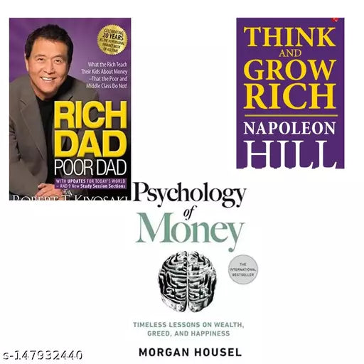 best self help book rich dad poor dad think and grow rich and psycology of money
