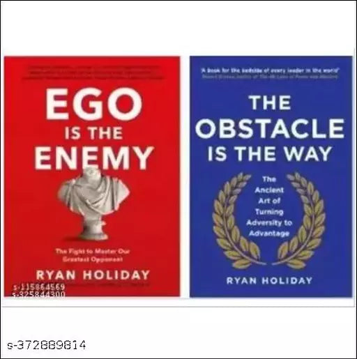 Ego Is The Enemy  The Obstacle Is The Way (Paperback  Ryan Holiday)