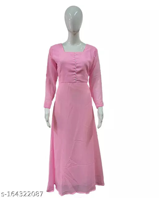 LIGHT PINKLONG GOWN