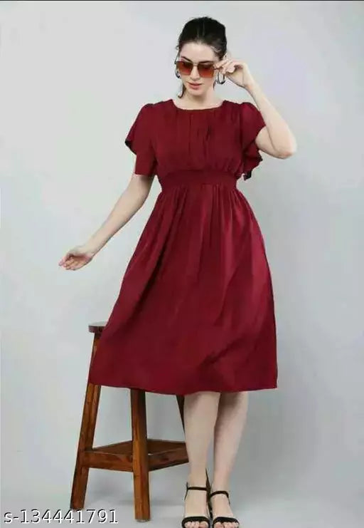 ravishing stylish one piece middi dress