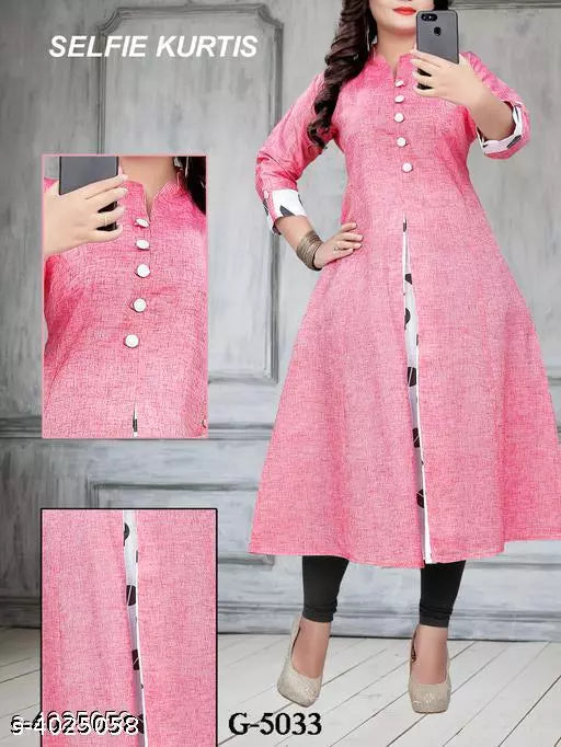 Women's Printed   Cotton Kurti