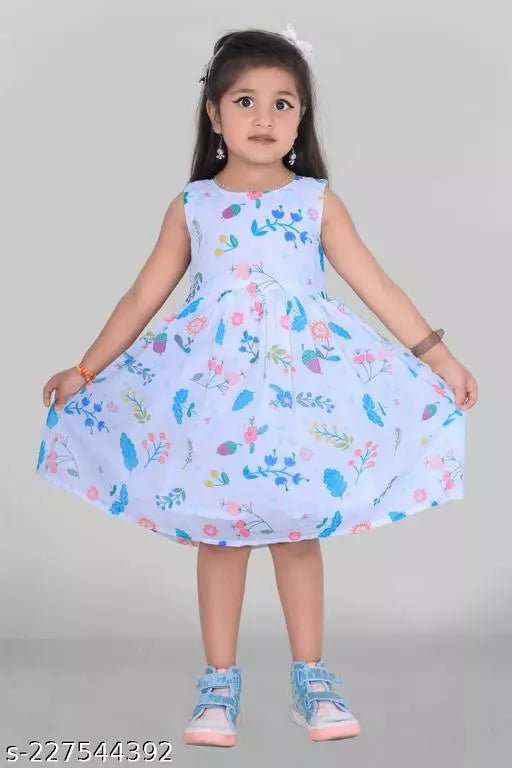 Toddler Girls Belted Dress
