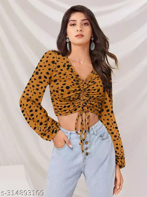 DHUNKI WOMEN'S PRINTED TOP