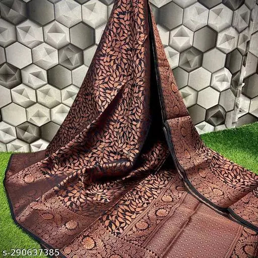 Banarasi Copper Saree