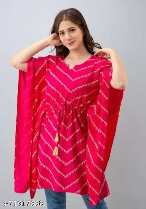 Women's Crepe Dress  Frock_Top Kurti_Top