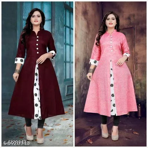 Women's Printed Khadi Cotton Kurti