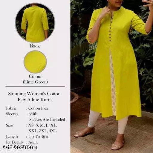 Women's  Cotton Kurti