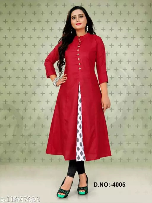 Women's Printed Cotton Kurti