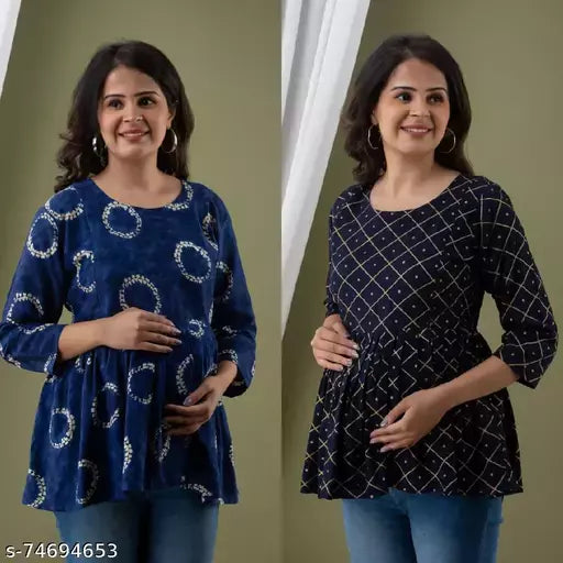 Pretty Graceful Women Maternity Tunics