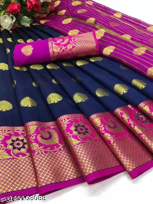 ASHRUTI GORGEOUS FANCY JACQUARD SAREE