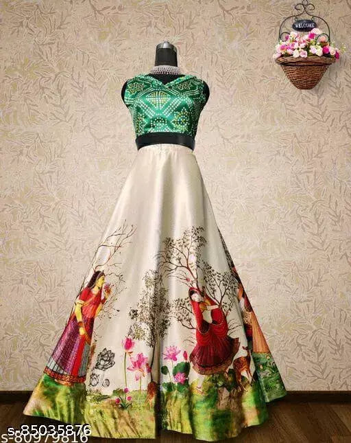 Ethnic Skirt and Top