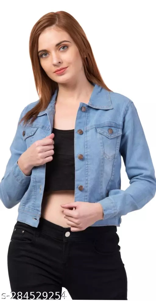 Women's light blue jacket  danem