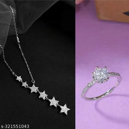 Chic Elegance: Adjustable Artificial Rings Collection for Women & Girls - Affordable Luxury in Every Design
