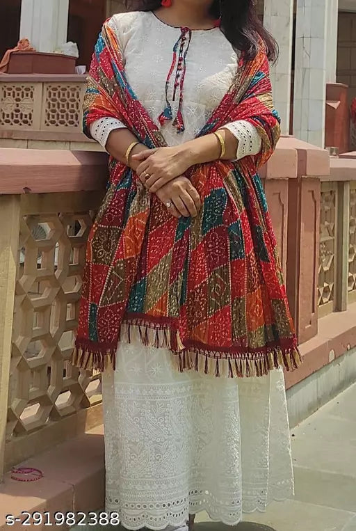 Party Wear Designer Dress With Dupatta For Girls