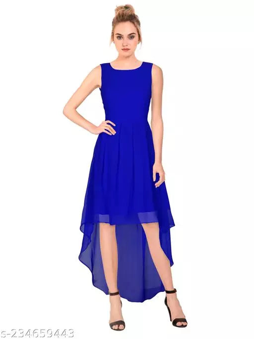 Womens Georgette Western Dress