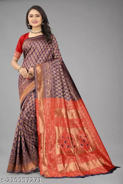 BANARASI SILK SAREE BY VAIDIK ETHNIC