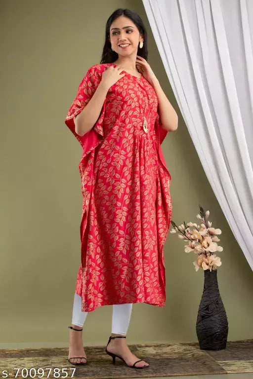Mialo fashion kurti style kaftan for women.