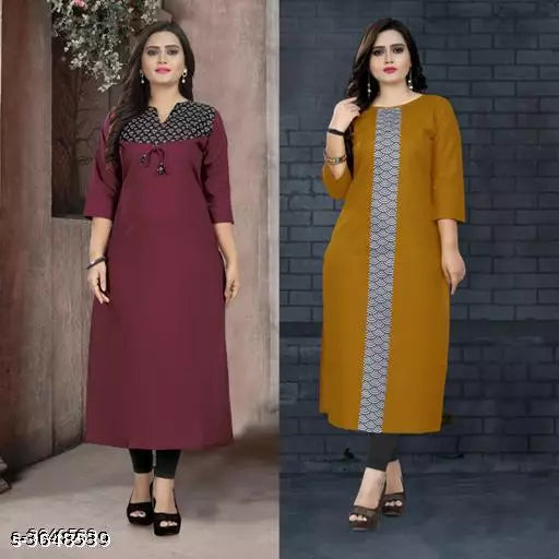 Women's Printed Cotton Kurti