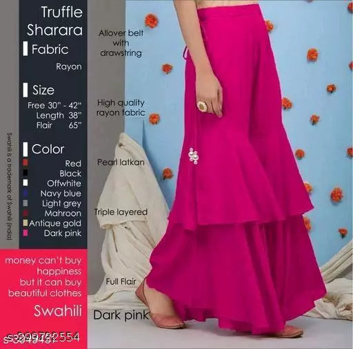 Stylish swahili brand Din  sharara