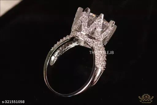 Chic Elegance: Adjustable Artificial Rings Collection for Women & Girls - Affordable Luxury in Every Design