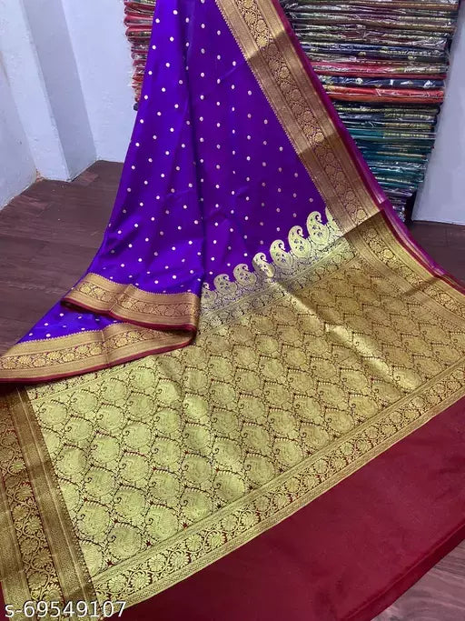 Banarasi Handloom Katan Silk Saree