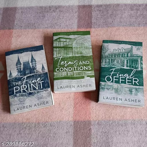 The Final offer  + Terms and Conditions + The Fine print (Dreamland Billionaires Series Set of 3 Books)