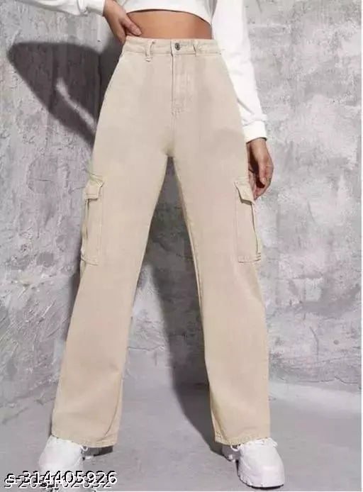 Villa Flap Pocket Wide leg Jeans