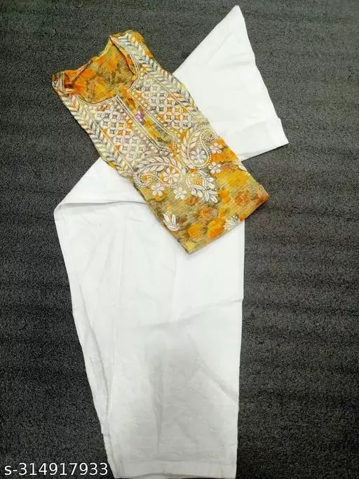 KOTA PRINTED TOP WITH SALWAR