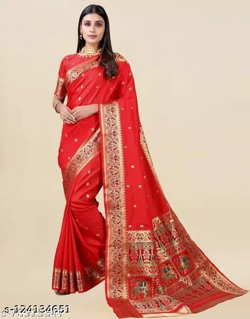 BANARASI SILK SAREE BY VAIDIK ETHNIC