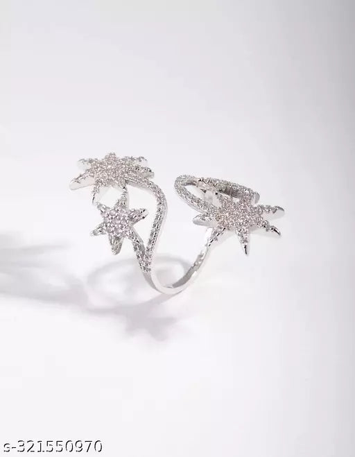 Chic Elegance: Adjustable Artificial Rings Collection for Women & Girls - Affordable Luxury in Every Design