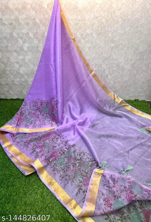 Organza Silk Saree