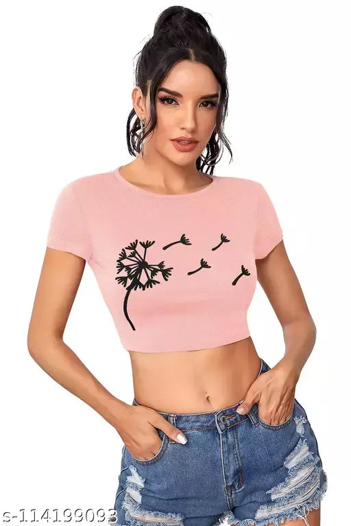 DHUNKI Women's Crop Top